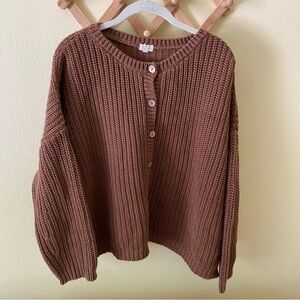 The Simple Folk chunky cardigan